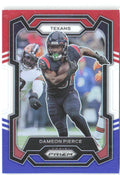 Dameon Pierce Panini Prizm - Red White and Blue 116 2023 Houston Texans