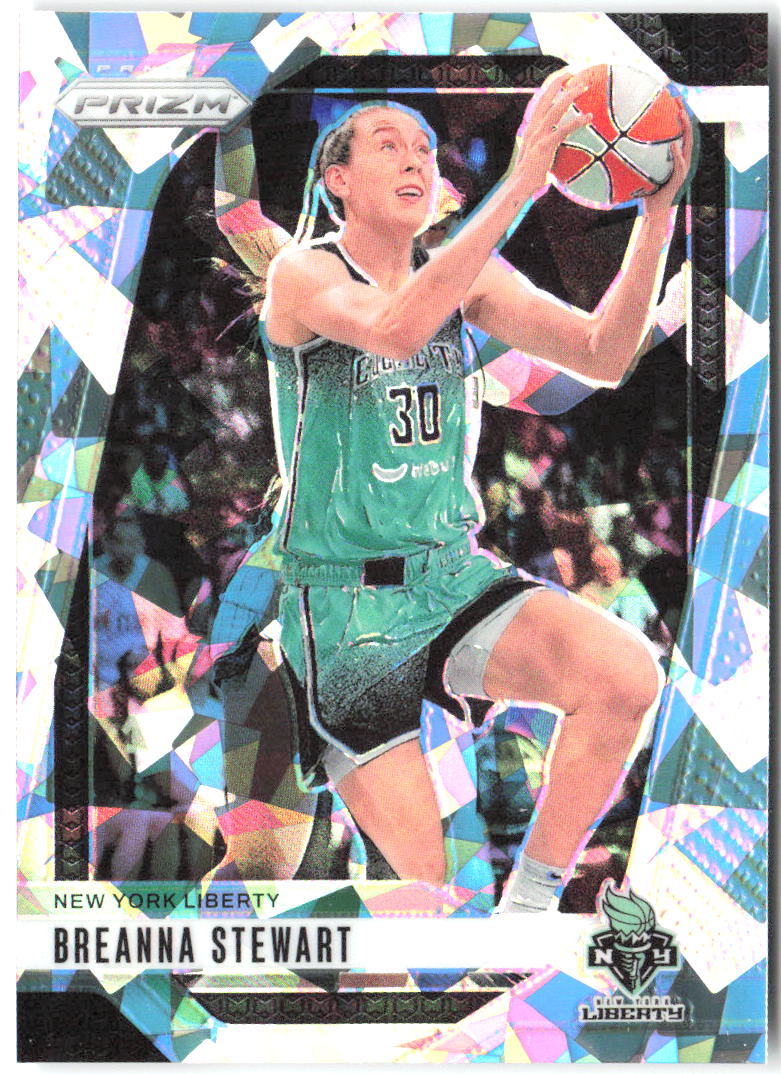 Breanna Stewart Panini Prizm WNBA - Ice Prizms 99 2024 New York Liberty