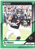 DJ Moore Donruss - Press Proof Green 137 2024 Chicago Bears