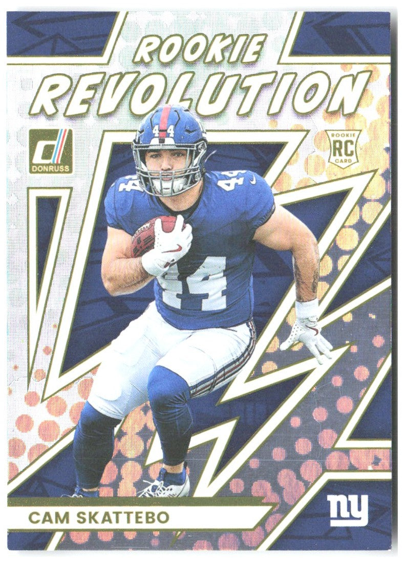 Cam Skattebo Donruss - Rookie Revolution 14 2025 New York Giants