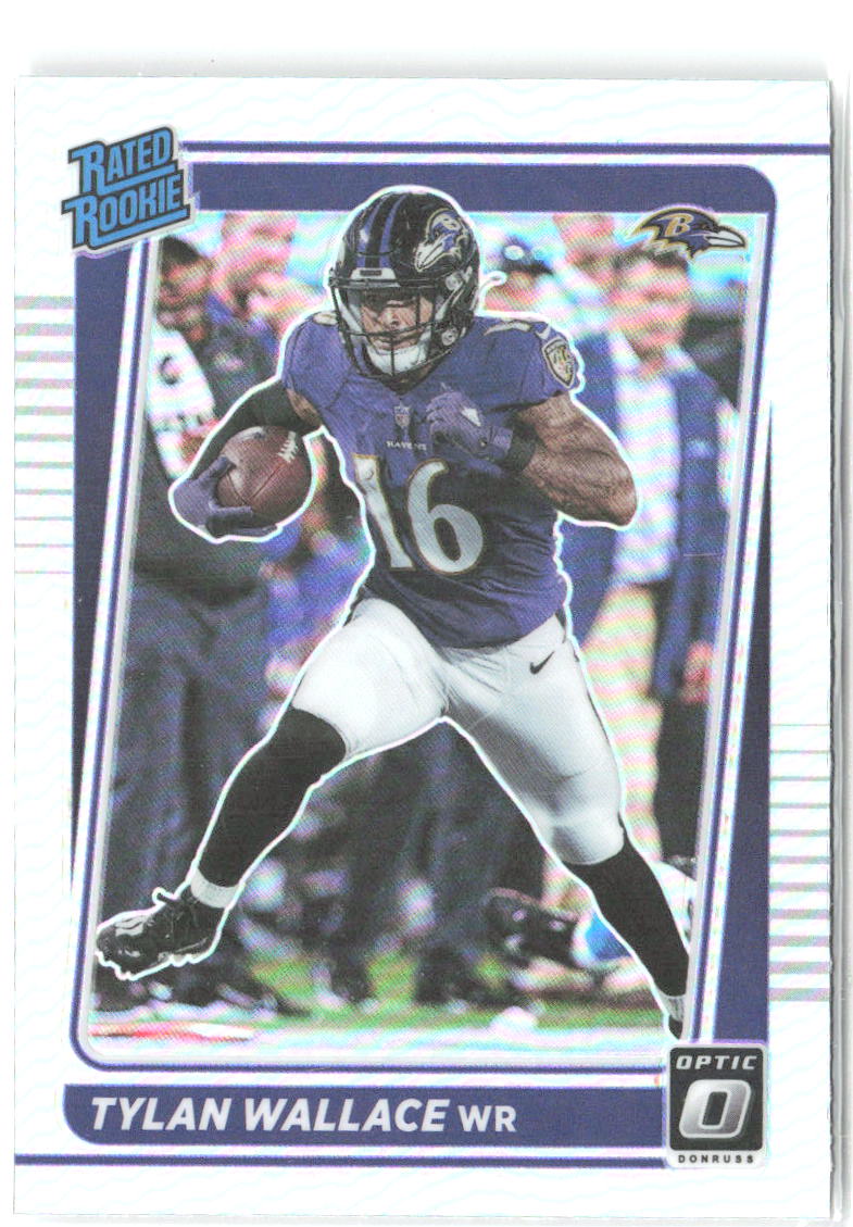 Tylan Wallace Donruss Optic - Holo 226 2021 Baltimore Ravens