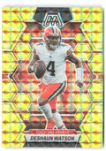 Deshaun Watson Panini Mosaic - Reactive Yellow Mosaic 48 2023 Cleveland Browns