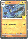 Lucario 30th Celebration Holo Promo ME Mega Evolution Promo 095 NM Taiga Kasai