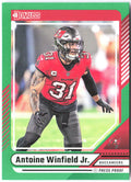 Antoine Winfield Jr. Donruss - Press Proof Green 181 2024 Tampa Bay Buccaneers