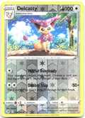 Delcatty Reverse Holo Uncommon SWSH08 Fusion Strike 211/264 NM kirisAki