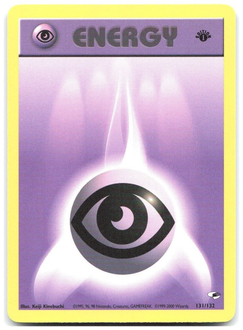 Psychic Energy 1st Edition Common Gym Heroes 131/132 NM Keiji Kinebuchi