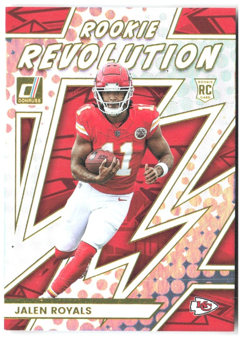 Jalen Royals Donruss - Rookie Revolution 12 2025 Kansas City Chiefs