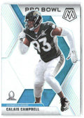 Calais Campbell Panini Mosaic - Prizm Silver 255 2020 Jacksonville Jaguars