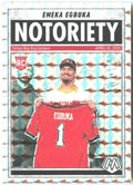 Emeka Egbuka Panini Mosaic - Notoriety Mosaic 16 2025 Tampa Bay Buccaneers