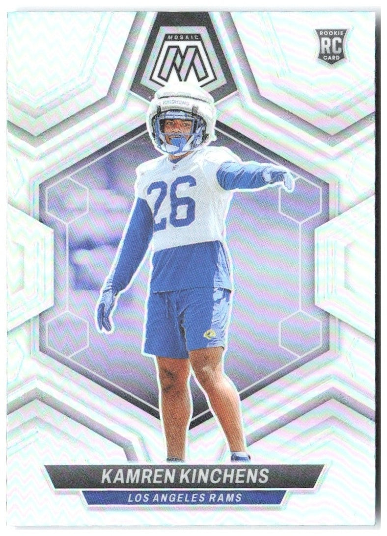 Kamren Kinchens Panini Mosaic - Silver 379 2024 Los Angeles Rams