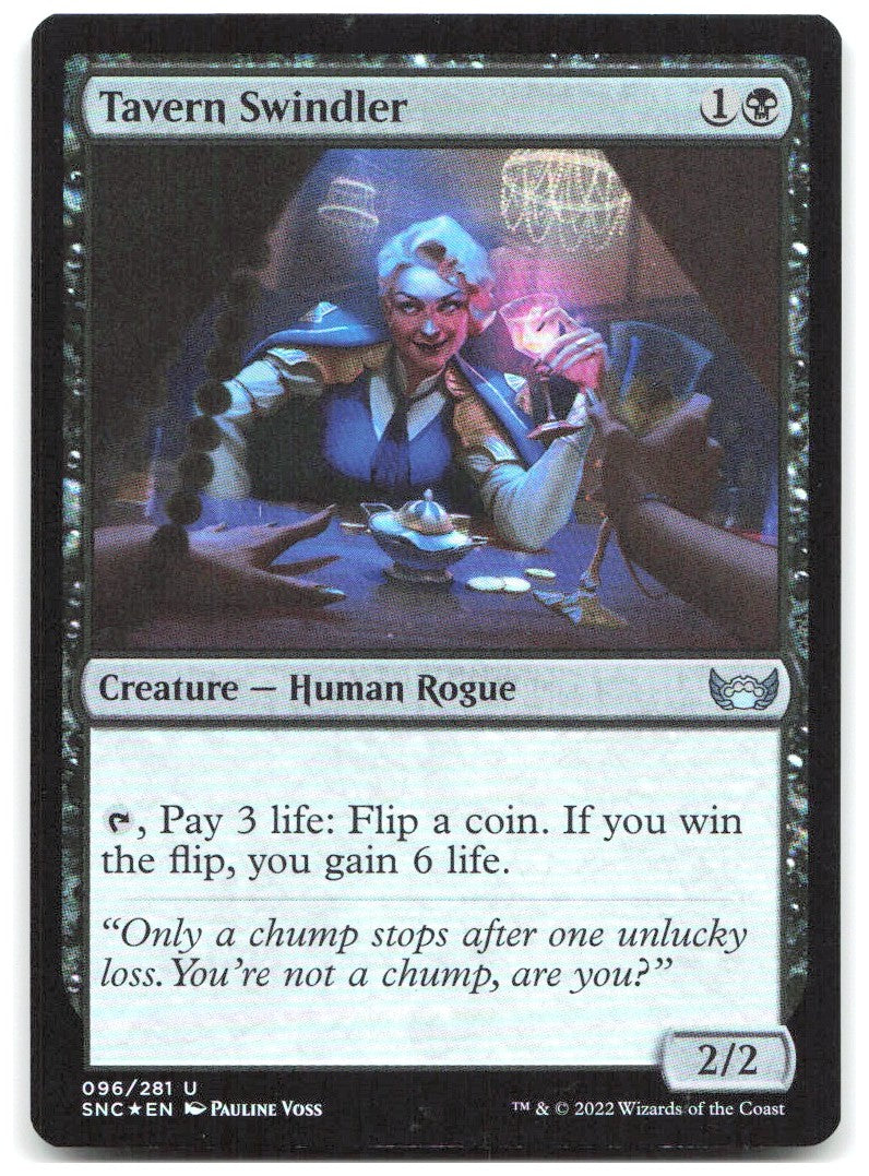 Tavern Swindler Foil U Streets of New Capenna 96 NM Pauline Voss