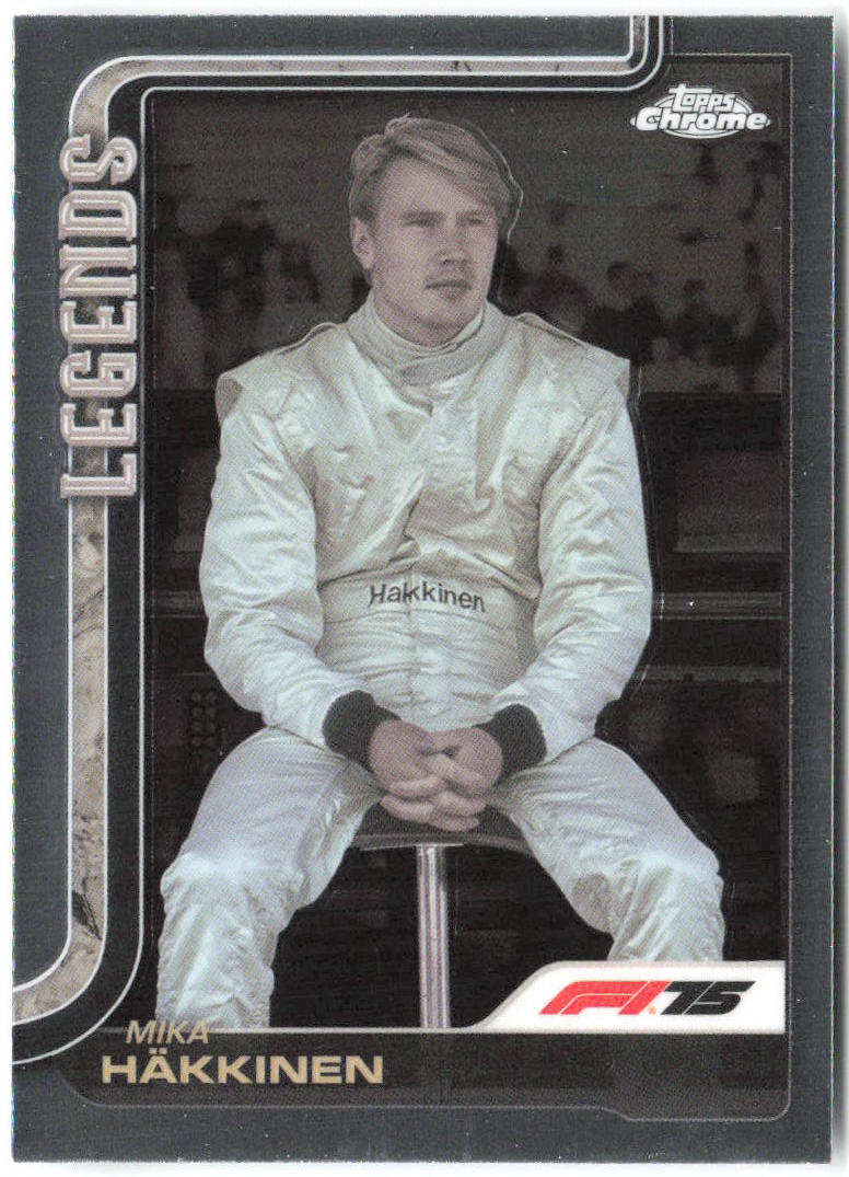 Mika Häkkinen Topps Chrome Formula 1 159 2025
