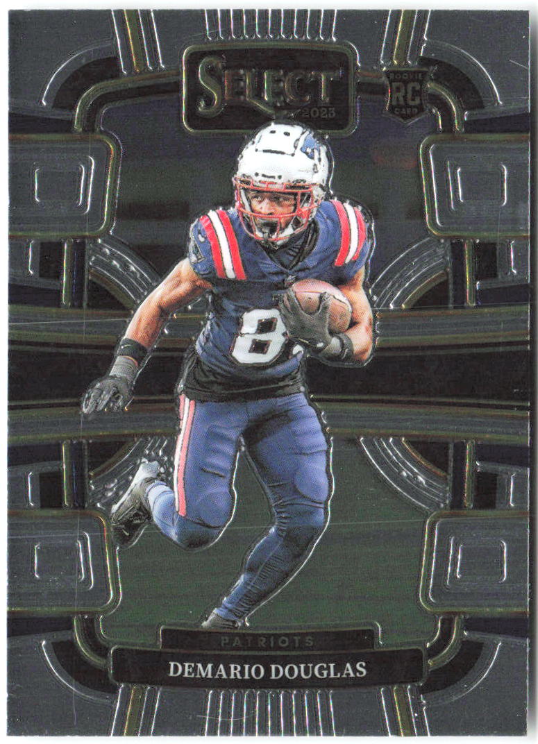 Demario Douglas Panini Select 68 2023 New England Patriots RC