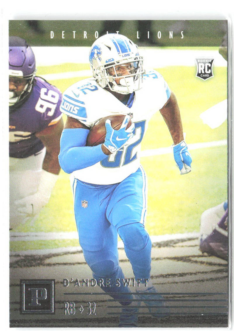 D'Andre Swift Panini Chronicles - Panini PA-10 2020 Detroit Lions