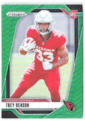 Trey Benson Panini Prizm - Green 392 2024 Arizona Cardinals