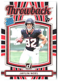 Jaylin Noel Donruss - Rated Rookies Throwback 45 2025 Houston Texans