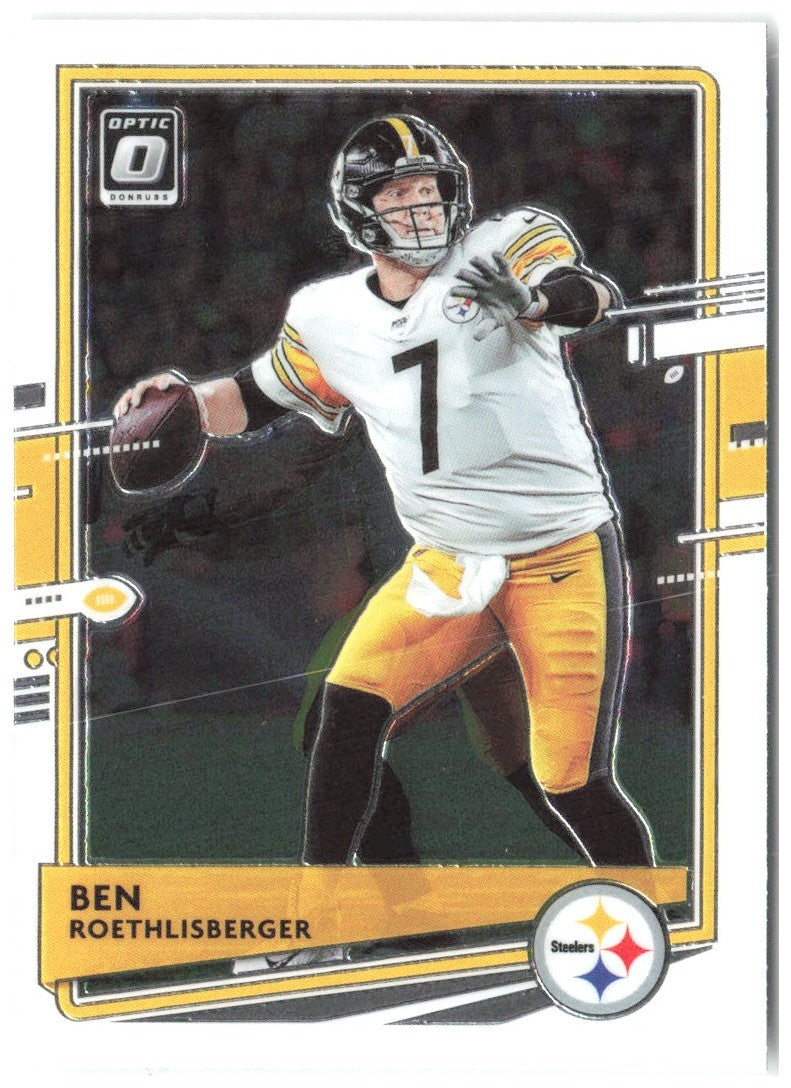 Ben Roethlisberger Donruss Optic 82 2020 Pittsburgh Steelers