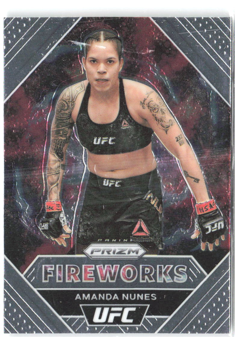 Amanda Nunes Panini Prizm UFC - Fireworks 23 2021