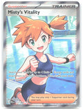 Misty's Vitality Holo Ultra Rare ME05 Pitch Black 111/084 NM En Morikura