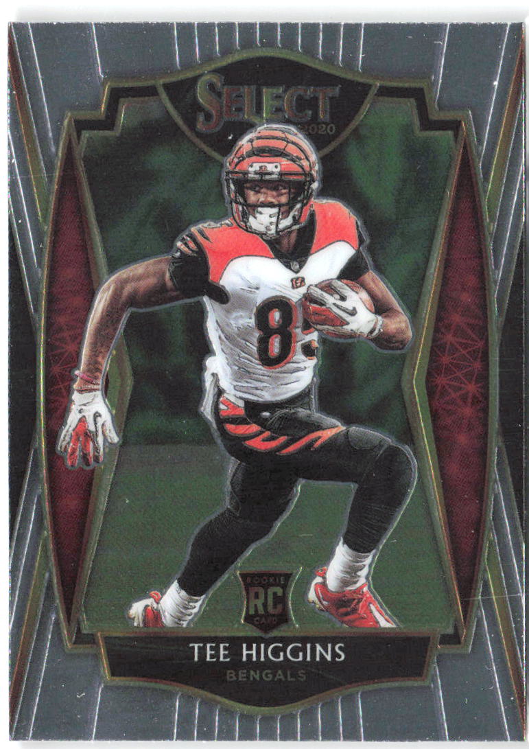 Tee Higgins Panini Select 160 2020 Cincinnati Bengals RC