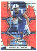 Michael Pittman Jr. Mosaic - Mosaic Reactive Orange 84 2022 Indianapolis Colts