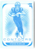 Tetairoa McMillan Panini Phoenix - Contours 5 2025 Carolina Panthers