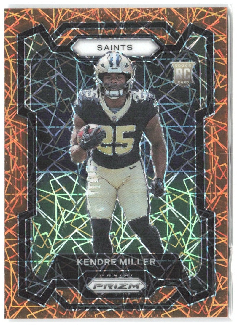 Kendre Miller Panini Prizm - Lazer 375 2023 New Orleans Saints
