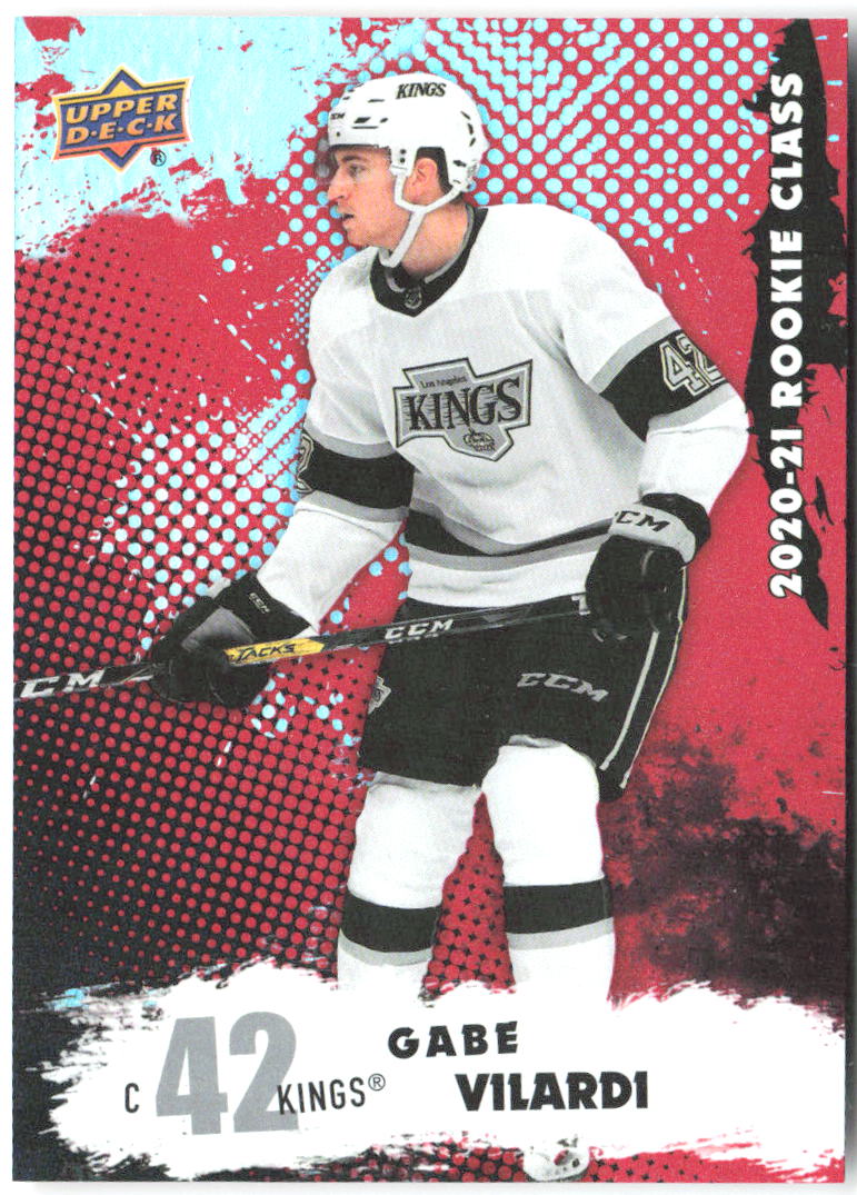 Gabe Vilardi Upper Deck 2020-21 Rookie Class Red RC-7 2020-21 Los Angeles Kings