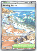 Surfing Beach Holo Ultra Rare ME04: Chaos Rising 114/086 NM AYUMI ODASHIMA