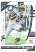 Donovan Peoples-Jones Panini Prizm Draft Picks Prizms Silver 136 2020 Wolverines