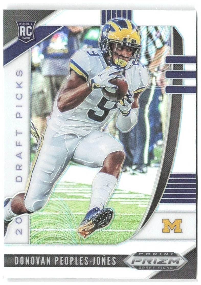 Donovan Peoples-Jones Panini Prizm Draft Picks Prizms Silver 136 2020 Wolverines