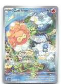 Castform Sunny Form Holo Illustration Rare SV08 Surging Sparks 195/191 NM Narano