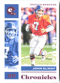 John Elway Panini Chronicles - Pink 31 2020 Denver Broncos