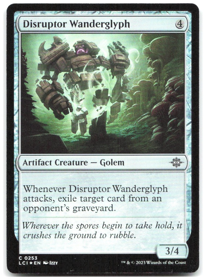 Disruptor Wanderglyph Foil C The Lost Caverns of Ixalan 253 NM Izzy