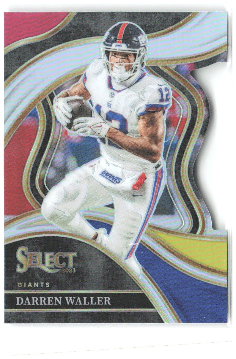 Darren Waller Select - Red and Yellow Prizms Die Cuts 280 2023 New York Giants