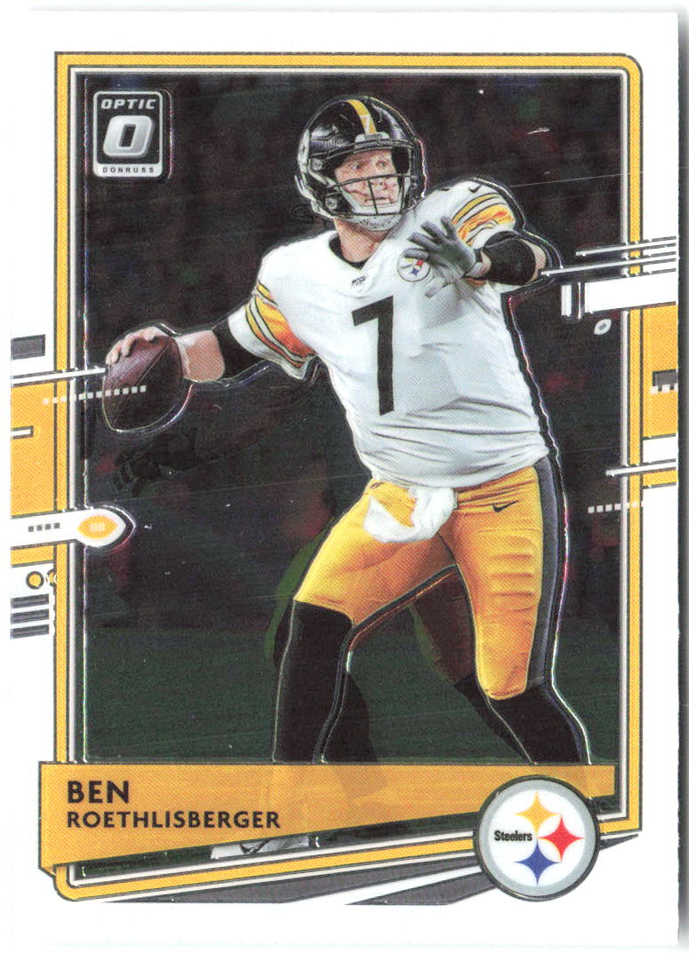 Ben Roethlisberger Donruss Optic 82 2020 Pittsburgh Steelers