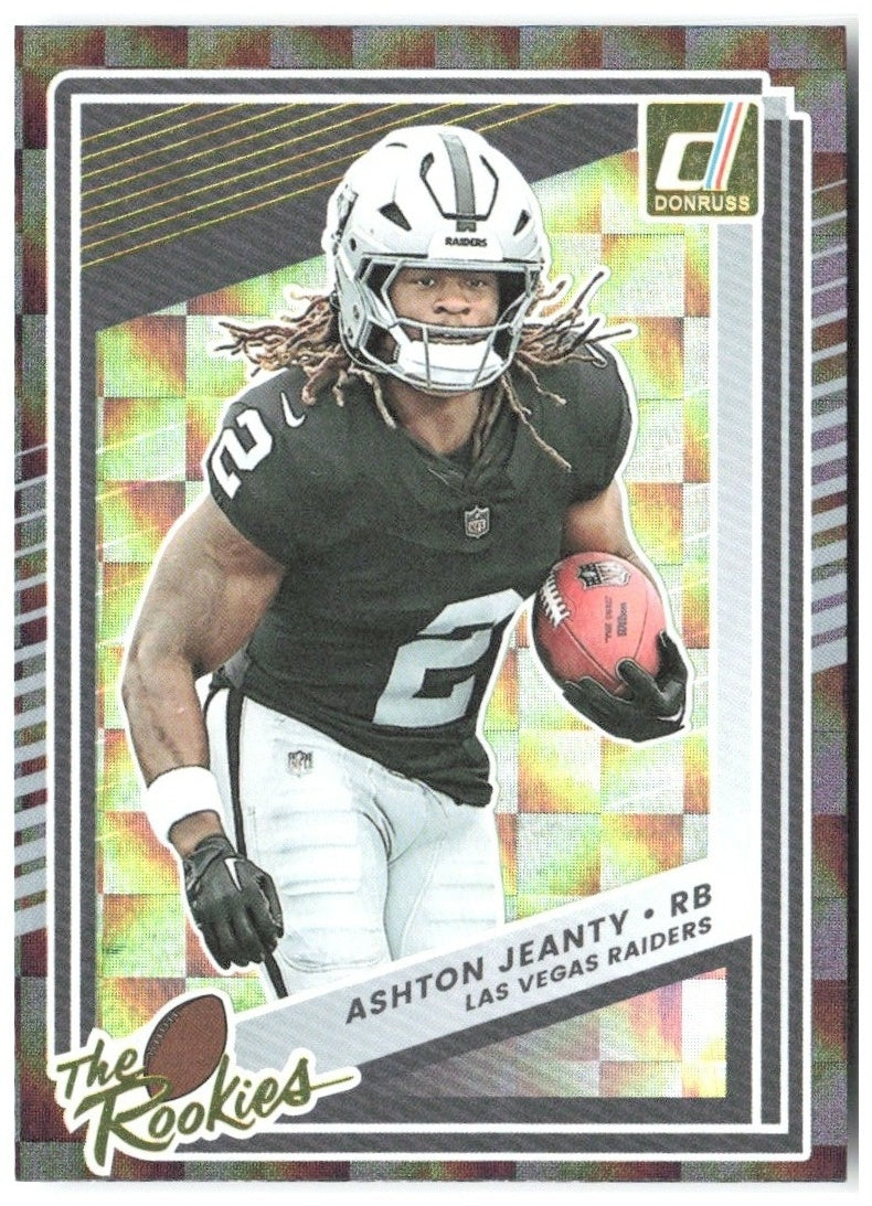 Ashton Jeanty Donruss - The Rookies 7 2025 Las Vegas Raiders