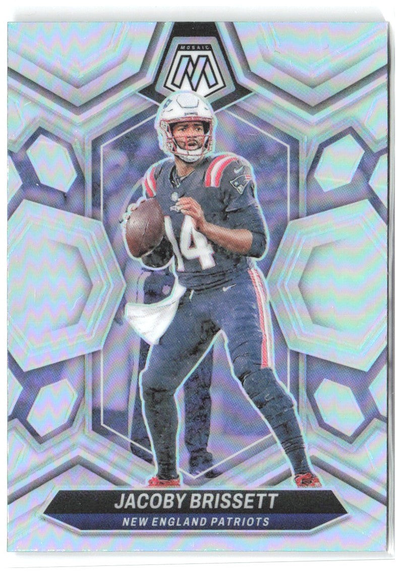 Jacoby Brissett Panini Mosaic - Silver 148 2024 New England Patriots