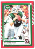 Richard Todd Donruss - Press Proofs Red 14 2025 New York Jets