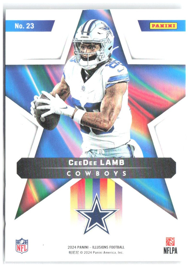 CeeDee Lamb Panini Illusions - Shining Stars 23 2024 Dallas Cowboys