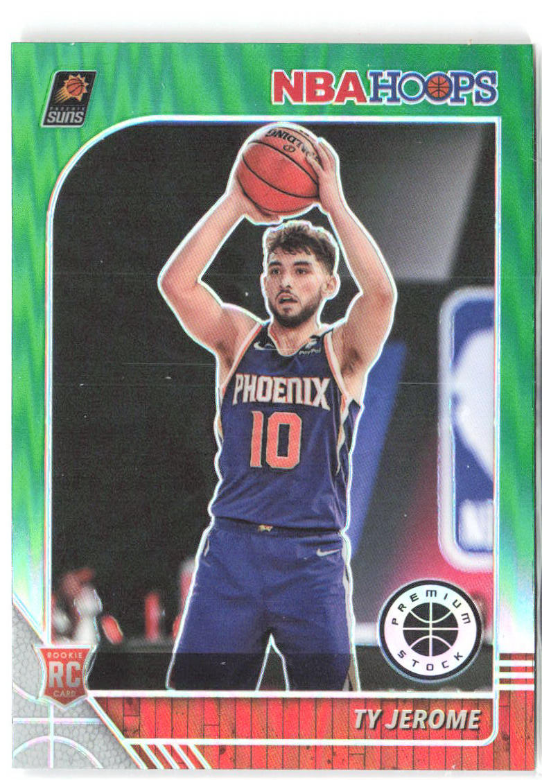 Ty Jerome Hoops Premium Stock - Prizms Green 219 2019-20 Phoenix Suns