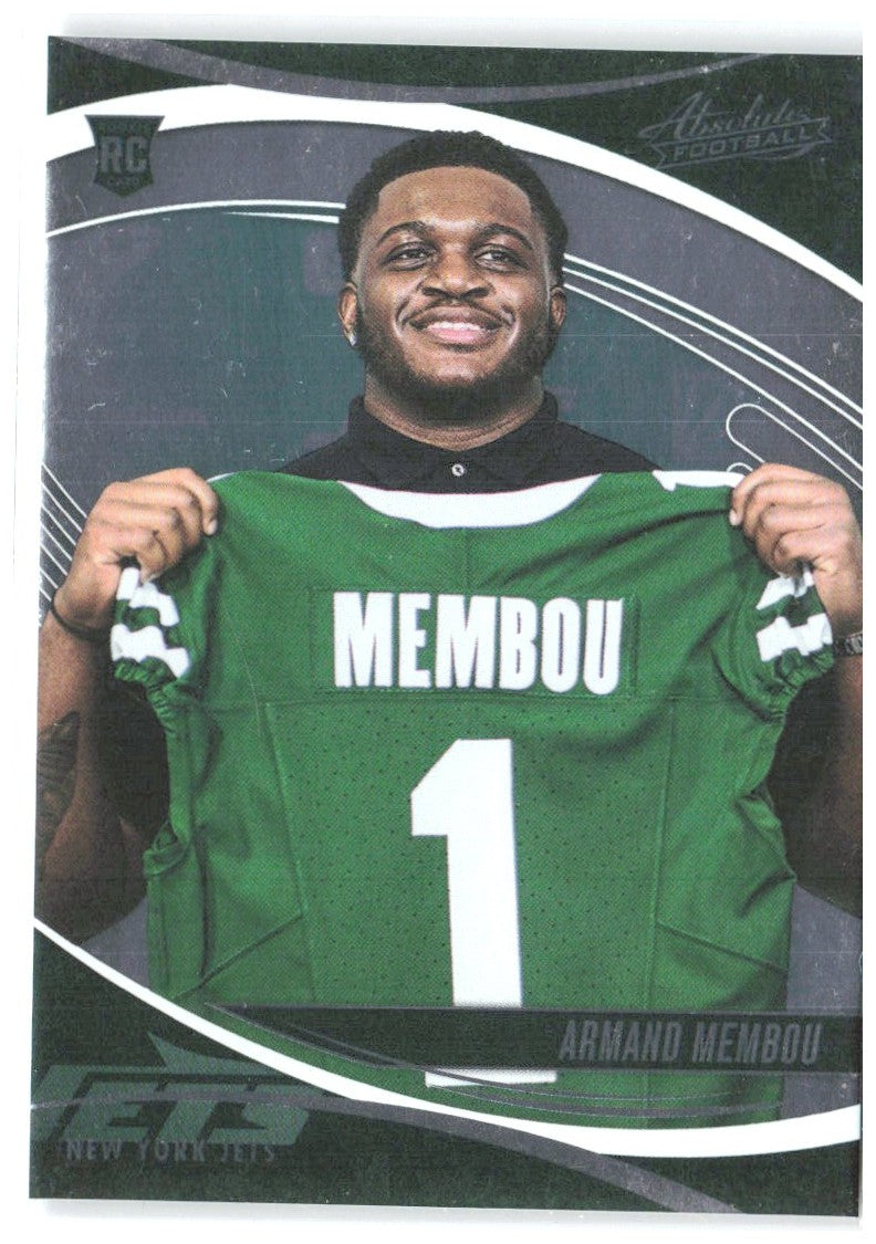 Armand Membou Panini Absolute - Retail 105 2025 New York Jets RC