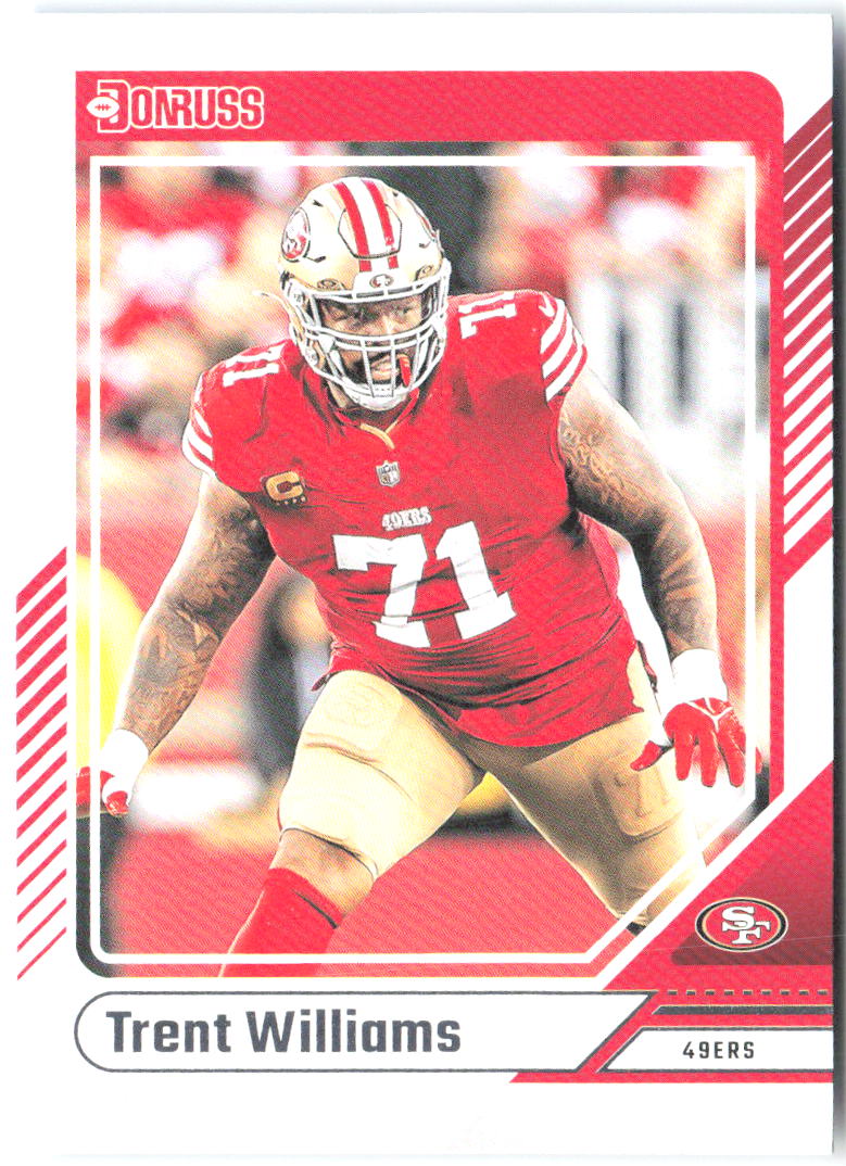 Trent Williams Donruss 277 2024 San Francisco 49ers
