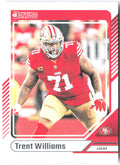 Trent Williams Donruss 277 2024 San Francisco 49ers
