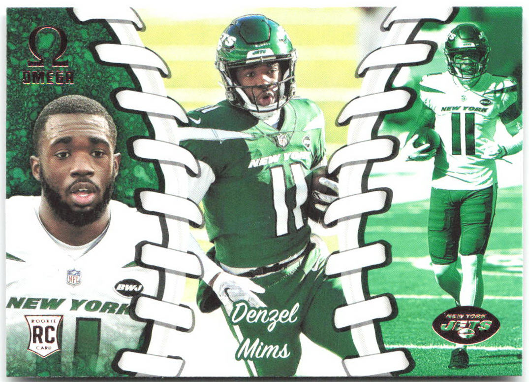 Denzel Mims Panini Chronicles - Omega O-23 2020 New York Jets