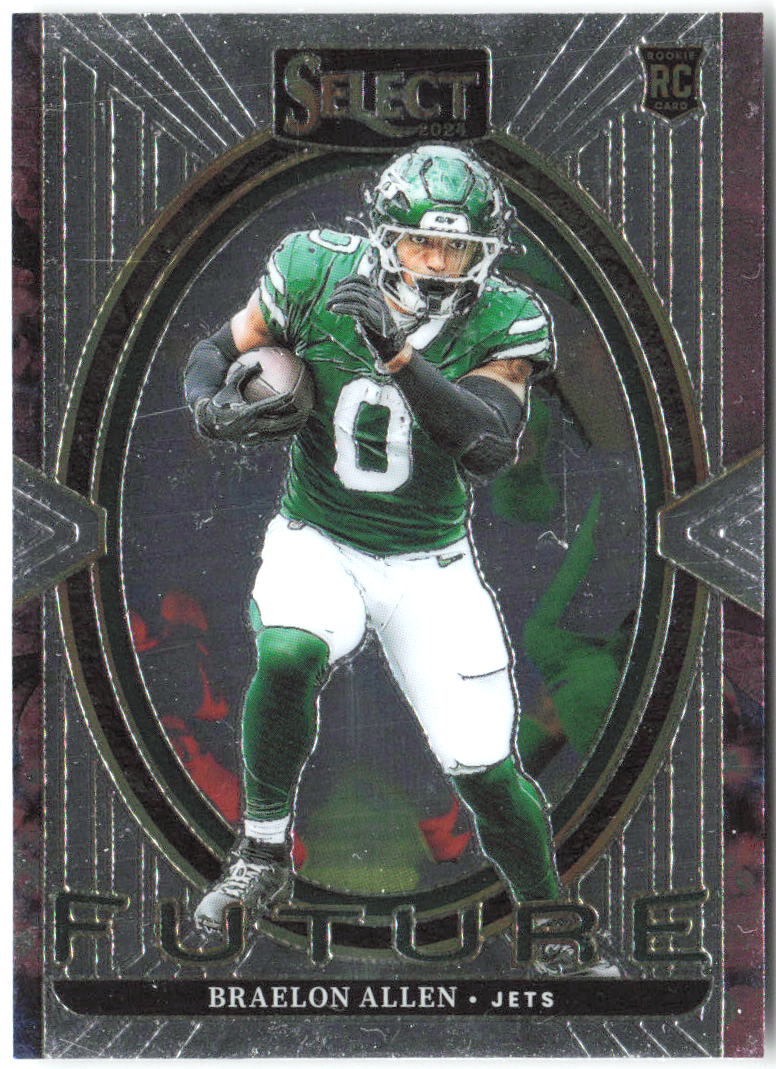 Braelon Allen Panini Select - Select Future 23 2024 New York Jets