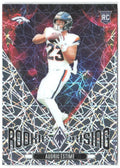 Audric Estime Panini Phoenix - Rookie Rising Lazer RR-AEE 2024 Denver Broncos