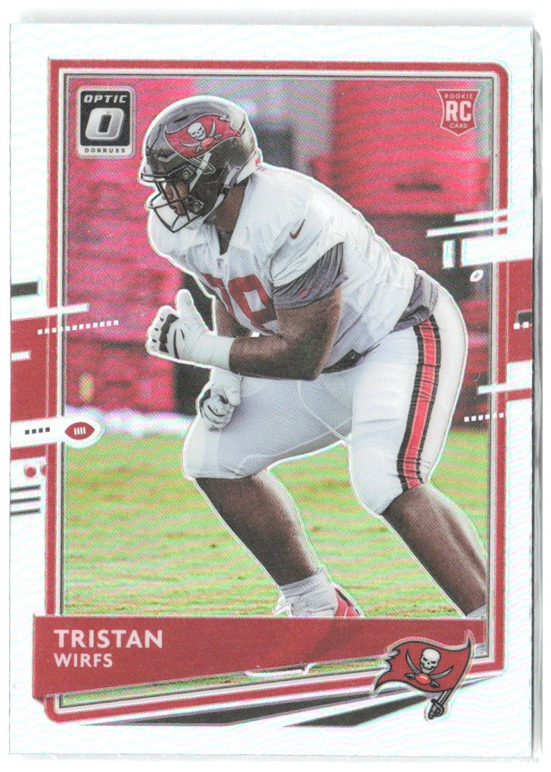 Tristan Wirfs Donruss Optic - Holo 129 2020 Tampa Bay Buccaneers