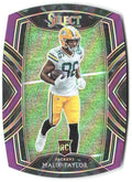 Malik Taylor Panini Select - Purple Prizm Die Cut 282 2020 Green Bay Packers