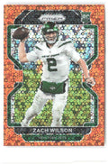 Zach Wilson Panini Prizm - Disco 332 2021 New York Jets